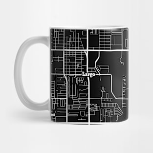 Largo Florida Map | Map Of Largo Florida | Largo Map Mug